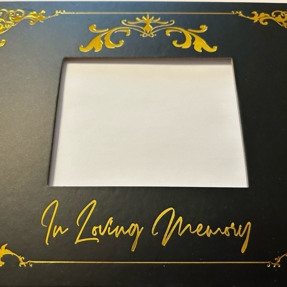In Loving Memory Funeral Guest Book for Memorial Service - Photo insert - NEW - Picture 5 of 7